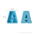 Candle Decoration Mold Silicone Letters Big